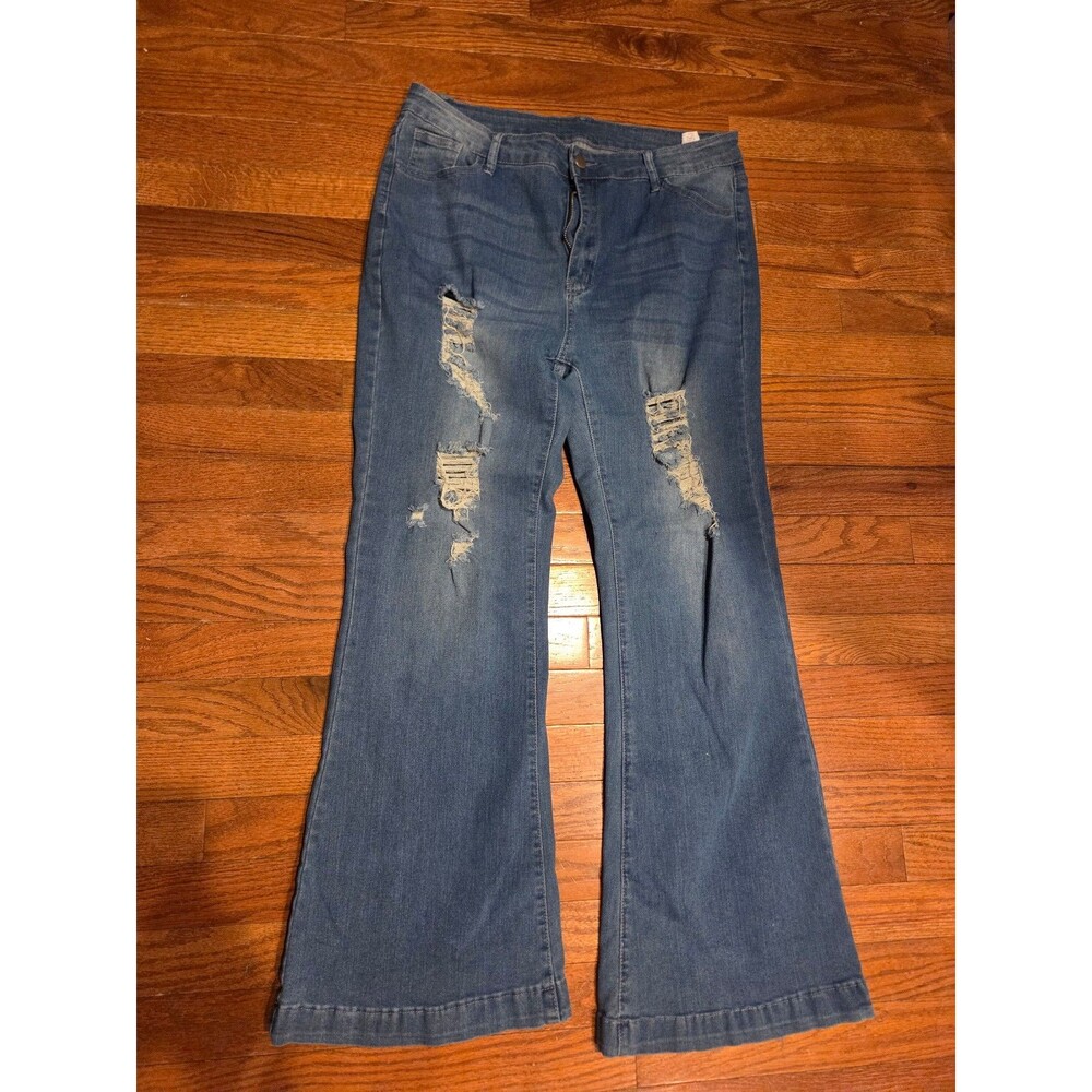 Shein Flared Jeans Sz XXL